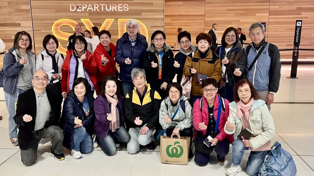 完成工作坊後於8月1日凱旋回家